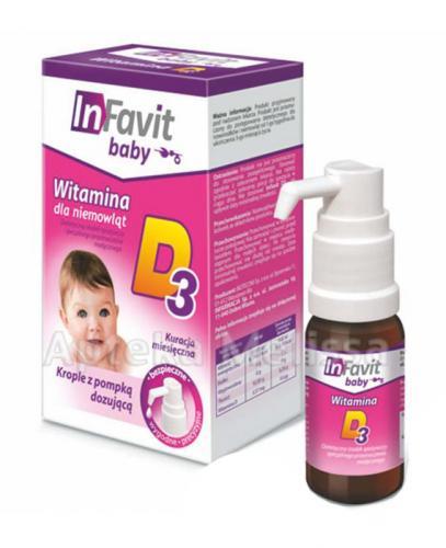 INFAVIT BABY Witamina D3 dla niemowląt - 9 ml - Apteka internetowa Melissa
