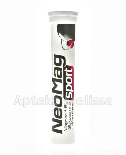NEOMAG SPORT Magnez+B6+Glukozamina+L-Karnityna - 20 tabl. mus. - Apteka internetowa Melissa