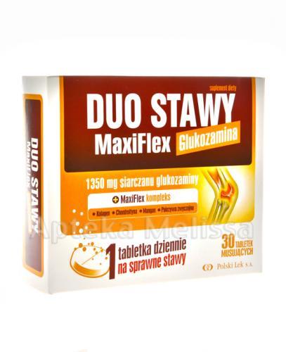 Duo Stawy MaxiFlex Glukozamina, tabletki musujące, 30 sztuk