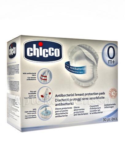 CHICCO Antybakteryjne wkładki laktacyjne - 30 szt. - Apteka internetowa Melissa