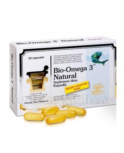BIO-OMEGA 3 NATURAL - 60 kaps. - Drogeria Melissa