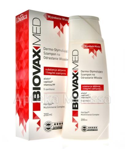  BIOVAXMED Dermo-stymulujący szampon na odrastanie włosów - 200 ml - Apteka internetowa Melissa  