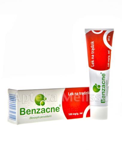 BENZACNE Żel 0,10 mg - 30 g. Lek na trądzik. - Apteka internetowa Melissa