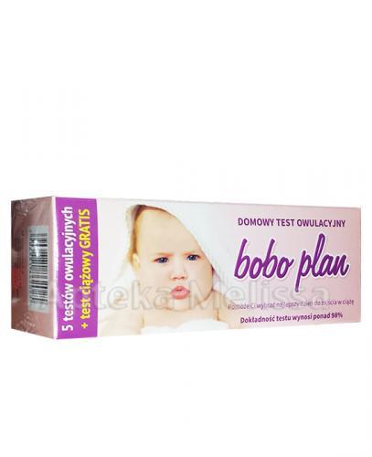 TEST OWULACYJNY BOBO PLAN - 5 szt + Test ciążowy - Apteka internetowa Melissa