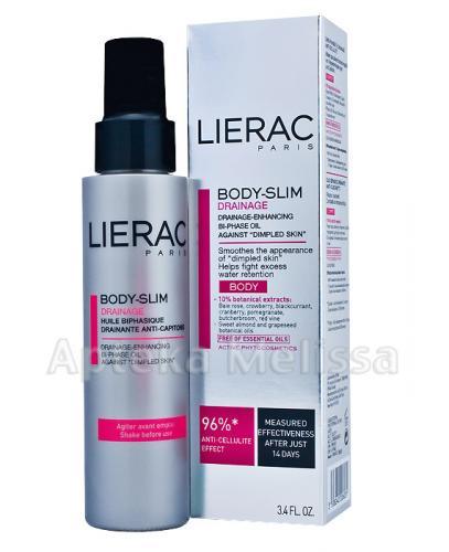 LIERAC BODY SLIM DRAINAGE HUILE Dwufazowy olejek wyszczuplający - 100 ml - Apteka internetowa Melissa