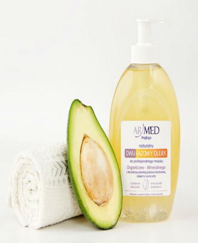 ARMED Naturalny dwufazowy olejek do masażu ujędrniającego - 320 ml - Apteka internetowa Melissa