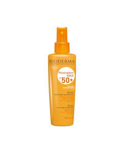 BIODERMA PHOTODERM MAX SPF50+/UVA 35 Spray ochronny do wszystkich rodzajów skóry - 200 ml - Apteka internetowa Melissa
