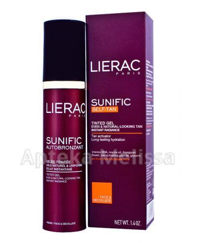 LIERAC SUNIFIC AUTOBRONZANT Samoopalacz do twarzy - 40 ml - Apteka internetowa Melissa