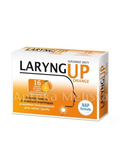 LARYNG UP Orange - 16 past. do ssania - Apteka internetowa Melissa