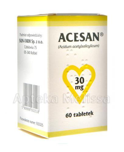  ACESAN 30 mg - 60 tabl. - Apteka internetowa Melissa  