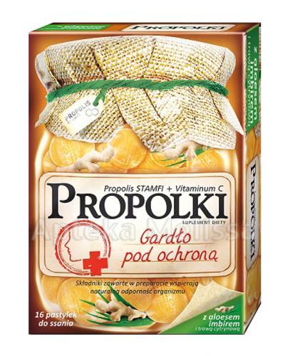 PROPOLKI z aloesem i imbirem - 16 past. - Apteka internetowa Melissa