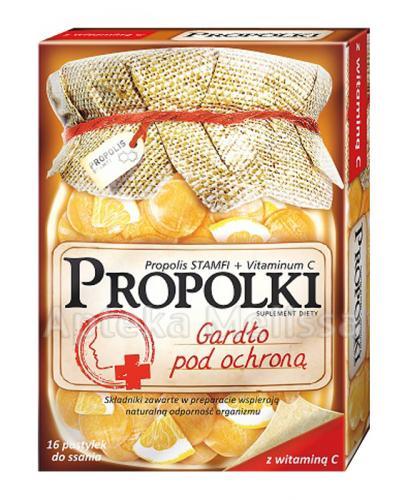 PROPOLKI z witaminą C - 16 past. - Apteka internetowa Melissa
