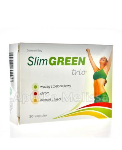 SLIMGREEN TRIO ( SLIM GREEN ) 30 kaps. - Apteka internetowa Melissa