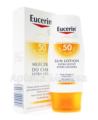 EUCERIN SUN Mleczko do ciała extra light SPF50 - 150 ml - Apteka internetowa Melissa