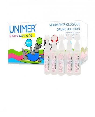 UNIMER BABY NaCl - 50 amp. Sól fizjologiczna - opinie, stosowanie, ulotka - Apteka internetowa Melissa