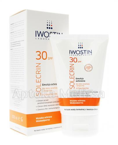 IWOSTIN SOLECRIN Emulsja ochronna SPF30 - 100 ml - Apteka internetowa Melissa