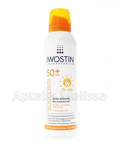  IWOSTIN SOLECRIN Spray ochronny multipozycyjny SPF50+ - 150 ml - Apteka internetowa Melissa  