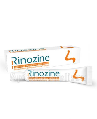 RINOZINE Nawilżająco-regenerująca maść do nosa - 15 g - Apteka internetowa Melissa