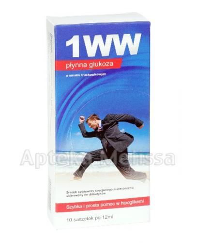 PŁYNNA GLUKOZA 1WW - 10 sasz. po 12 ml - Apteka internetowa Melissa