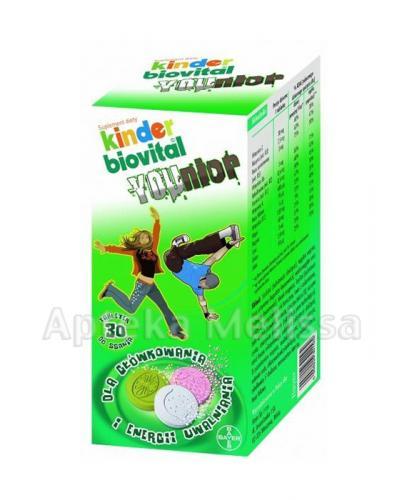 KINDER BIOVITAL YOUnior - 30 tabl. - Apteka internetowa Melissa