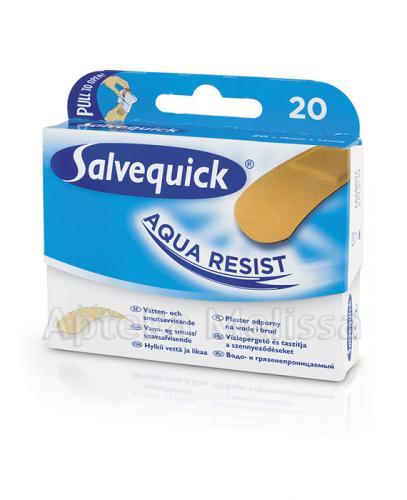 SALVEQUICK AQUA RESIST Plastry odporne na wodę i brud 19 mm x 72 mm - 20 szt. - Apteka internetowa Melissa