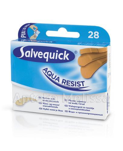 SALVEQUICK AQUA RESIST Plastry odporne na wodę i brud różne rozmiary - 28 szt. - Apteka internetowa Melissa