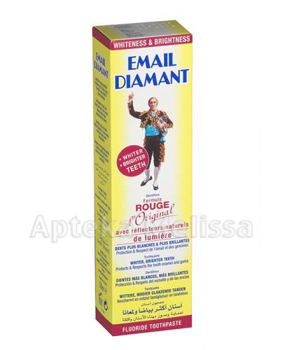 EMAIL DIAMANT ROUGE ORIGINAL Czerwona wybielająca pasta do zębów - 50 ml - Apteka internetowa Melissa
