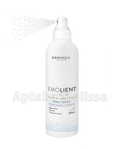 DERMEDIC EMOLIENT LINUM Ratunek dla skóry w sprayu - 200 ml - Apteka internetowa Melissa