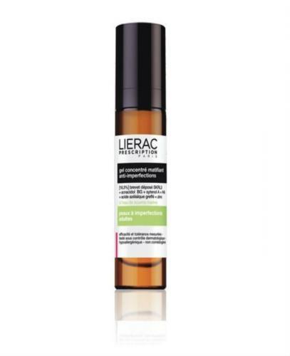 LIERAC PRESCRIPTION Skoncentrowany żel matujący do twarzy skóra z niedosokonałościami - 50 ml - Apteka internetowa Melissa
