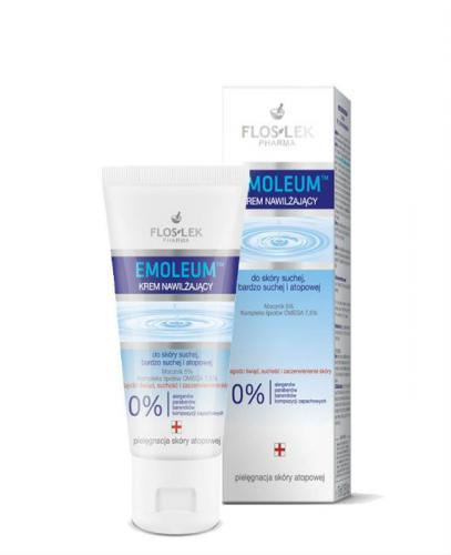 FLOS-LEK EMOLEUM Krem nawilżający - 75 ml - Apteka internetowa Melissa