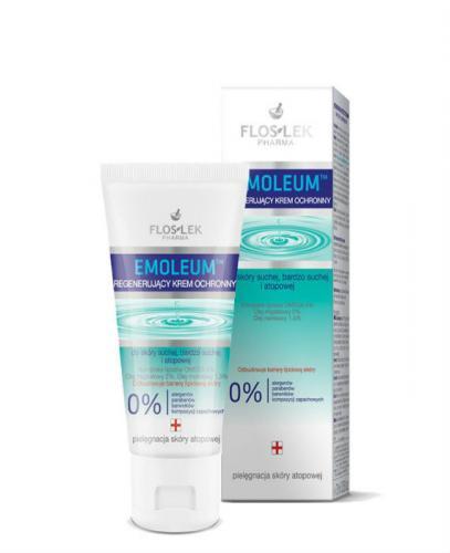 FLOS-LEK EMOLEUM Regenerujący krem ochronny - 75 ml - Apteka internetowa Melissa