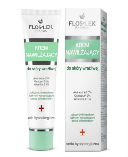 FLOS-LEK SERIA HYPOALERGICZNA. Krem nawilżający - 50 ml - Apteka internetowa Melissa