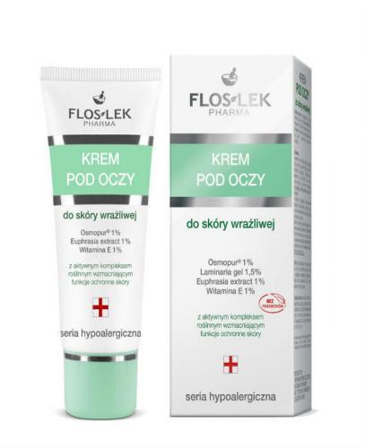 FLOS-LEK SERIA HYPOALERGICZNA Krem pod oczy - 30 ml - Apteka internetowa Melissa