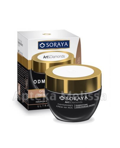 SORAYA ART & DIAMONDS Odmładzający krem na noc 50+ Diamentowe odmładzanie skóry - 50 ml - Apteka internetowa Melissa
