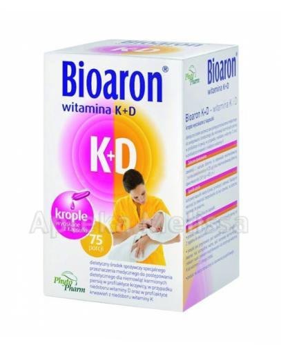 BIOARON WITAMINA K+D twist-off - 75 kaps. - Apteka internetowa Melissa