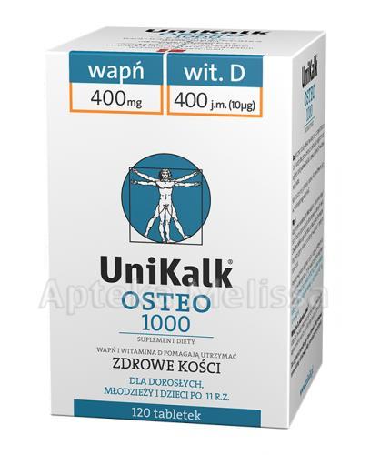 UNIKALK OSTEO 1000 - 120 tabl. - Apteka internetowa Melissa
