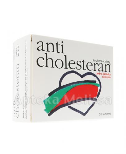  ANTICHOLESTERAN obniża poziom cholesterolu - 30 tabl. - Apteka internetowa Melissa  