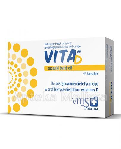 VITA D Dla niemowląt - 45 kaps. - Apteka internetowa Melissa