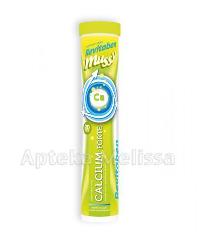 REVITABEN MUSSY CALCIUM FORTE - 20 tabl. mus. - Apteka internetowa Melissa