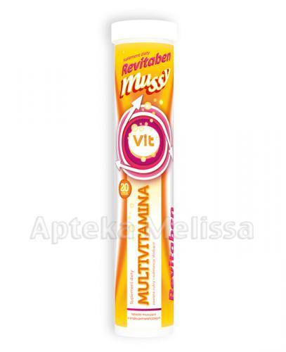 REVITABEN MUSSY MULTIVITAMINA - 20 tabl. mus. - Apteka internetowa Melissa