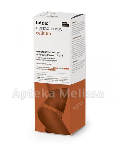 TOŁPA DERMO BODY CELLULITE Ekspresowe serum antycellulitowe - 250 ml - Apteka internetowa Melissa