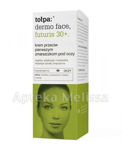 TOŁPA DERMO FACE FUTURIS 30+ Krem przeciw pierwszym zmarszczkom pod oczy - 10 ml - Apteka internetowa Melissa