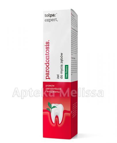 TOŁPA EXPERT PARODONTOSIS Żel do mycia zębów bez fluoru - 75 ml - Apteka internetowa Melissa