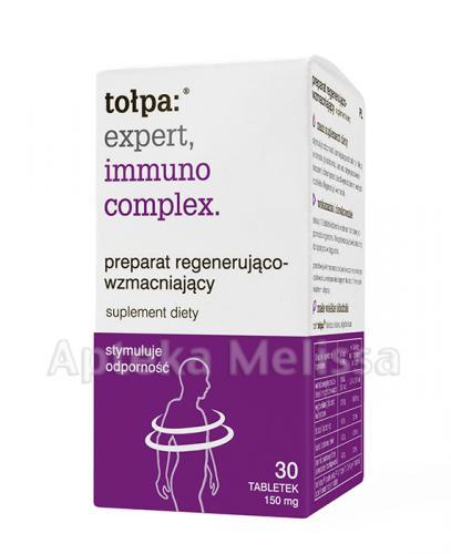 TOŁPA EXPERT IMMUNO COMPLEX Preparat regenerująco-wzmacniający - 30 tabl. - Apteka internetowa Melissa