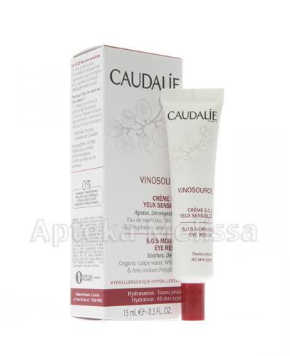 CAUDALIE VINOSOURCE Krem s.o.s. pod oczy wrażliwe - 15 ml 148 - Apteka internetowa Melissa