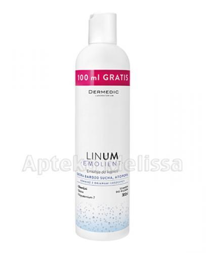 DERMEDIC EMOLIENT LINUM Emulsja do kąpieli - 300 ml - Apteka internetowa Melissa
