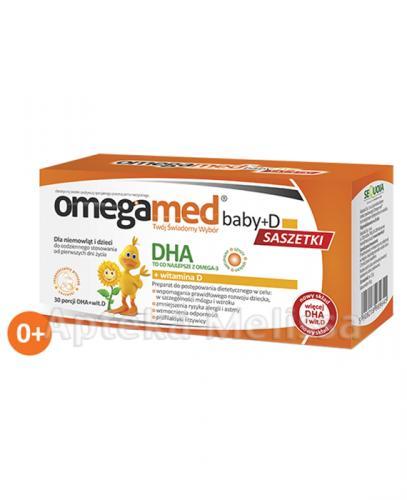 Omegamed Baby DHA + wit. D Dla niemowląt i dzieci - Apteka internetowa Melissa