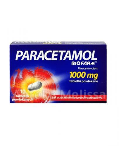 PARACETAMOL Biofarm 1000 mg - 10 tabl. - Apteka internetowa Melissa