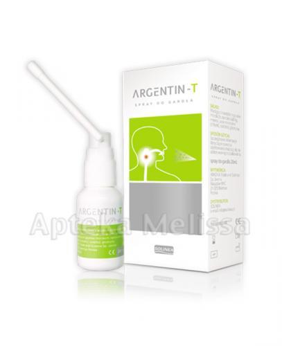  ARGENTIN-T Spray do gardła, 20 ml - Apteka internetowa Melissa  