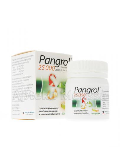 PANGROL 25.000 - 20 kaps. - Apteka internetowa Melissa